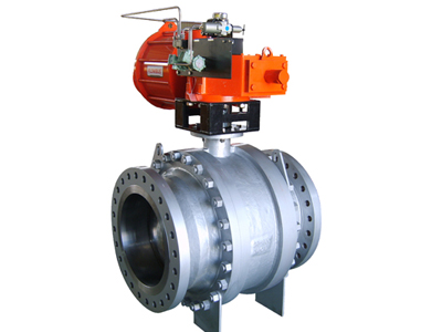 單控氣動(dòng)法蘭式